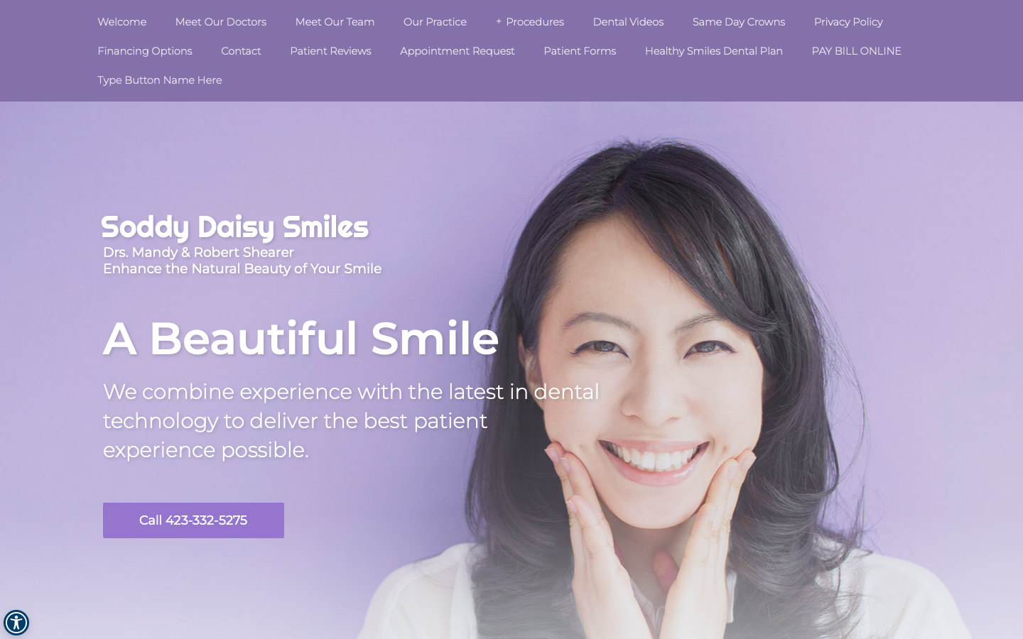 Current Soddy Daisy Smiles website
